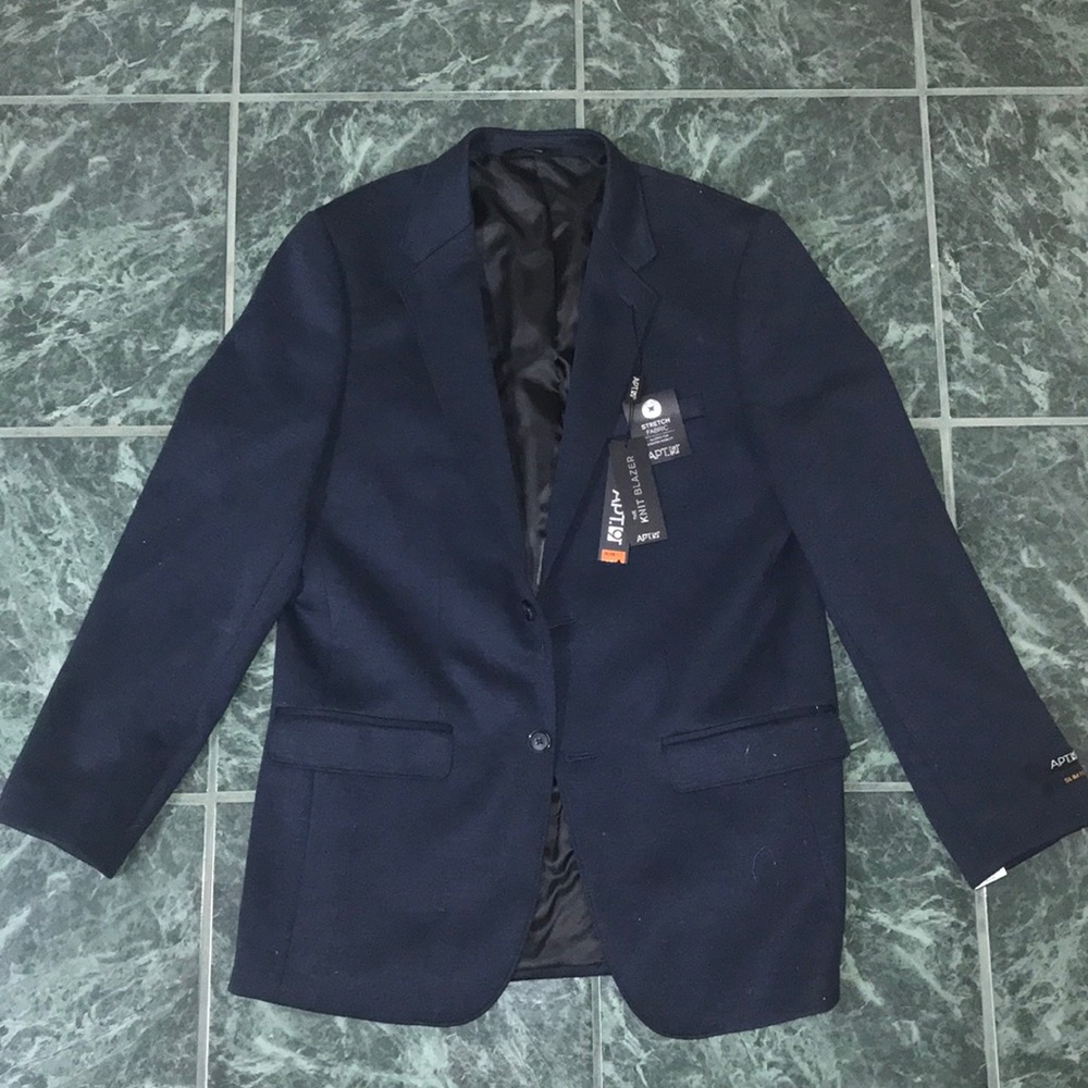 Navy Blue APT.9 Blazer